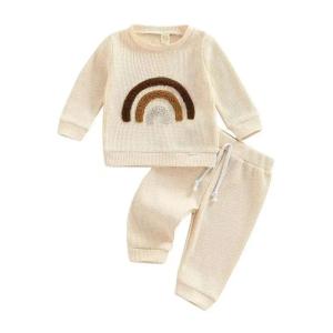 DGUKYM 0-24M Newborn Baby Suits Boys Girls Outfits Autumn Babies Clothes Little Boy Pullover Trousers Kids Sets Baby Clothes