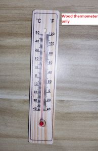 Analog thermometer for home Thermometer for incubator temperature meter room thermometer wood wall hang thermometer kerosene type