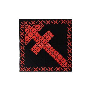 DENIMITUP H Logo X Kawung - Black - Bandana