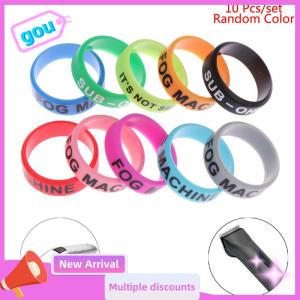 gou 10Pcs 22mm Hair Clipper Trimmer Grip Anti Slip Rubber Sleeve Decorative Rings