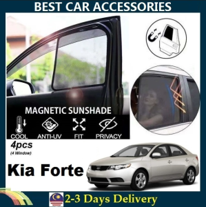 Kia Forte FULLY MAGNETIC SUNSHADE【4pcs】