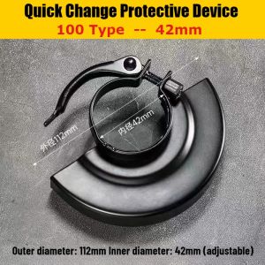 【รุ่นอัปเกรดแบบหนาขึ้น】ฝาครอบป้องกันล้อเหมาะสำหรับเครื่องเจียร100/115/125มุมฝาครอบเครื่องบดอุปกรณ์เครื่องมือไฟฟ้า