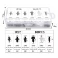 [ Vít nhựa ] Ốc vít nhựa ô tô, cản xe 100PCS cố định đinh tán nhựa, kẹp nhựa ô tô. 