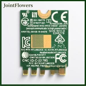 JointFlowers 1 Bộ 2.4GHz Bluetooth tương thích Wifi thẻ IPX kết nối thẻ rtl8822ce Dual-Band 802.11ac 1200Mbps M2 Wifi thẻ
