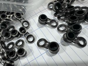 Alo sứ dày Alo đầu cần khoen gắn đốt ngọn cần cứng cáp tránh bị xước trục