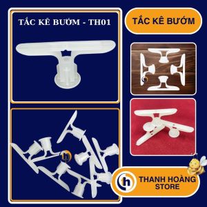 [Combo 200 cái] Tắc kê bướm - Tắc kê thạch cao - Nở bướm - Nở thạch cao TH-01