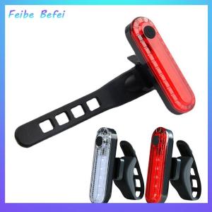 [Feibe Befei] ไฟท้ายจักรยานกันน้ำสำหรับขี่ไฟหน้าด้านหลังไฟ LED แบบ USB ชาร์จไฟได้ MTB โคมไฟท้ายรถจักรยานโคมไฟจักรยาน