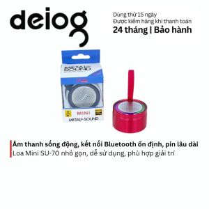 Loa mini SU 70 nhỏ gọn tiện dụng âm thanh sống động cho học tập giải trí và du lịch