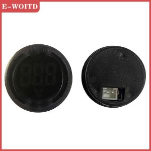 【E-WOITD】 DC 4-100V จอแสดงผลดิจิตอล LED โวลต์มิเตอร์สองสาย DC ดิจิตอลโวลต์มิเตอร์วัดแรงดันไฟฟ้ารถยนต์ปัจจุบันโวลต์เครื่องตรวจจับ