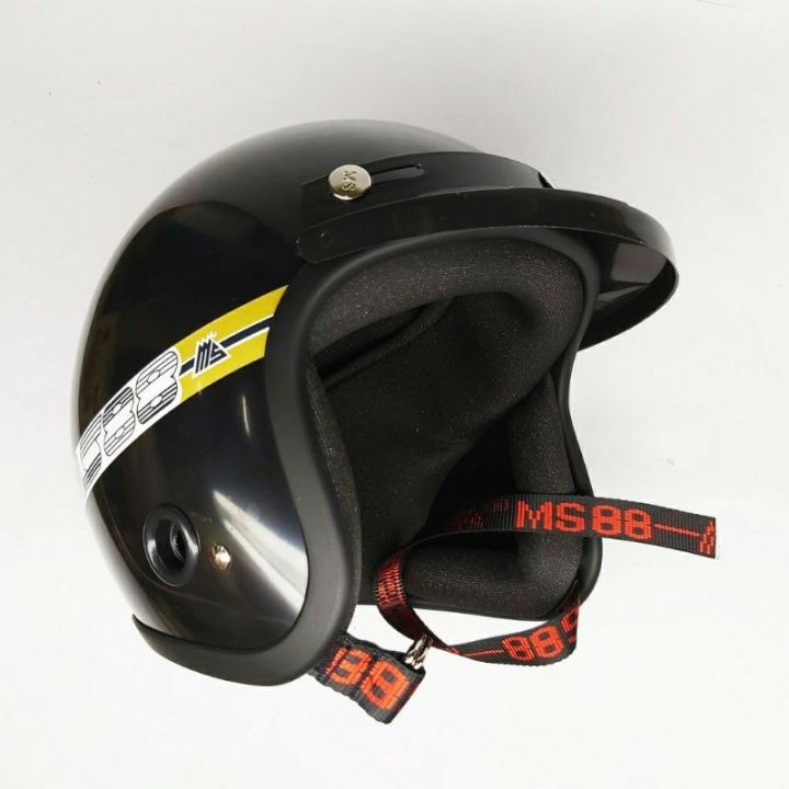 ms88 helmet tali merah original Lazada