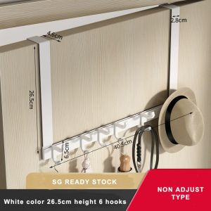 ArtLiving SG Behind The Door Hook Door Hanger Over The Door Rack No Punch No Drill Hook
