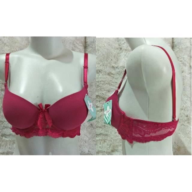 Bra full brokat-bh merk fema-pakaian dalam wanita-underwear