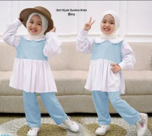 Set Saskia Kids Baju Anak Perempuan Terbaru 2022 Setelan Anak Yang Lagi Viral