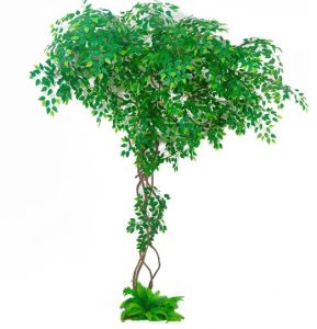 ✅Ready Stock✅3m Dried Rattan Tree Vine Bunga Wedding Home Wall Door Pokok Hiasan Rotan Leaves Pintu Leaf Green Dinding