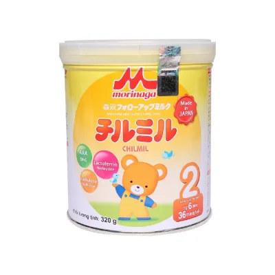 Sữa Morinaga Chilmil Nhật Bản Tăng Đề Kháng Cung Cấp Vitamin DHA Canxi Tiêu Hóa Số 2 Từ 6-36 Tháng 320g 850g - Bibo Mart