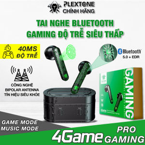 Tai nghe bluetooth PLEXTONE 4game 2021 / Plextone 4File / Plextone GT10 - Tai nghe bluetooth gaming độ trễ thấp - Tai nghe không dây gaming