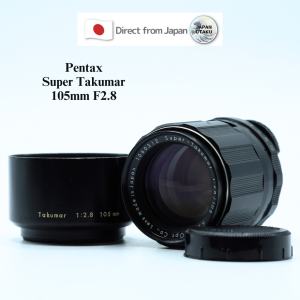 [Used in Japan] " Vintage Lens " Super Takumar 105mm f/2.8 Pentax  Released in Japan