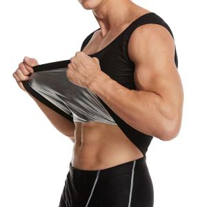 FICOOL Men Sauna Vest & Tank Top: Weight Loss Gym Wear for Fitness & Outdoor Activities