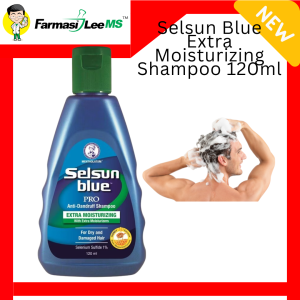 Selsun Blue Extra Moisturizing Shampoo 120ml (Exp 04/2029)