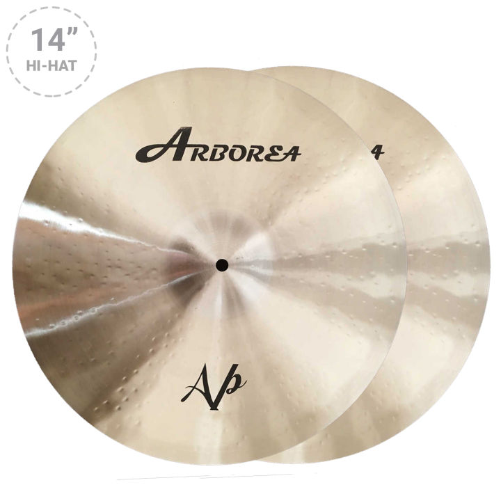 Arborea%20AP-14H%20%E0%B9%84%E0%B8%AE%E0%B9%81%E0%B8%AE%E0%B8%97%20%E0%B8%82%E0%B8%99%E0%B8%B2%E0%B8%94%2014%20%E0%B8%99%E0%B8%B4%E0%B9%89%E0%B8%A7%20%E0%B9%81%E0%B8%9A%E0%B8%9A%20Hihat%20Cymbals%20%E0%B8%88%E0%B8%B2%E0%B8%81%20%E0%B8%8B%E0%B8%B5%E0%B8%A3%E0%B8%B5%E0%B8%A2%E0%B9%8C%20AP%20%E0%B8%97%E0%B8%B3%E0%B8%88%E0%B8%B2%E0%B8%81%E0%B8%97%E0%B8%AD%E0%B8%87%E0%B9%81%E0%B8%94%E0%B8%87%E0%B8%9C%E0%B8%AA%E0%B8%A1%20(Bronze%20Alloy%2080/20)%20-%20Image%202