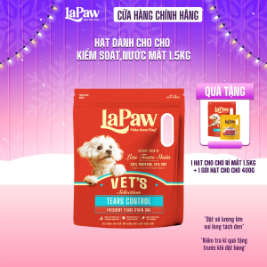 LaPaw Hạt dinh dưỡng chuyên biệt dành cho chó kiểm soát rỉ mắt túi 15KG