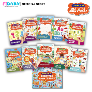 Buku Learn & Play : Aktivitas Anak Cerdas - Buku Edukasi Anak Lengkap Banget