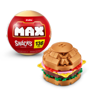 MAX Build More Premium Snacks Building Bricks Collection by ZURU
