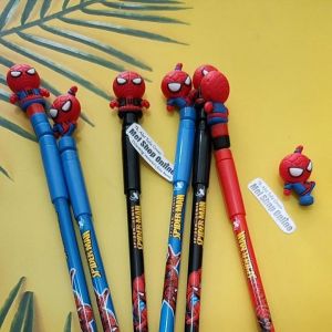 (1biji) Pulpen Gel Karakter Magnet Putar Lucu