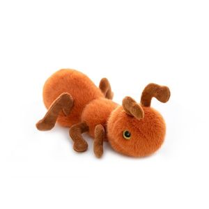 ERMENLED Soft Ant Plush Toy Emotional Appease Function 20cm Stuffed Animal Doll High Quality Soothing Design Lifelike Ant Doll for Kids