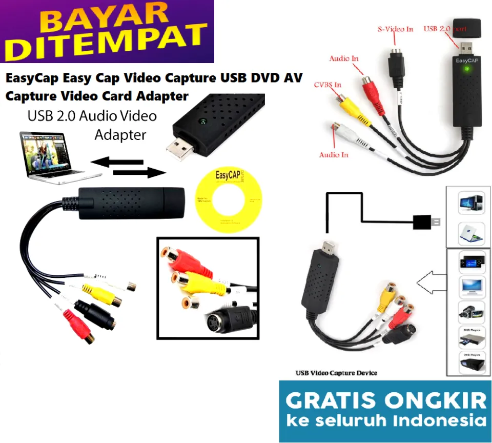 EasyCap Easy Cap Video Capture USB DVD AV Capture Video Card