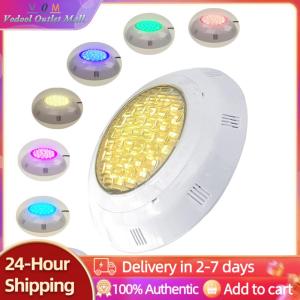 【Outlet】LED Underwater Pool Lights with Remote Control Waterproof IP68 for Pool Night Lighting and Decoration