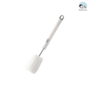 Cọ rửa bình sữa mút xốp đầu mút có thể thay thế