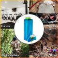 Amoki 700ml Travel Collapsible Folding Drink Water Bottle Sports Kettle Flexible Foldable Drink Water Bag. 