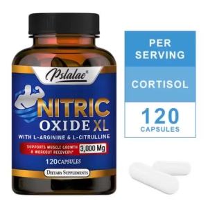 Buporai L-Arginine & L-Citrulline Complex 3000mg Potent Formula Support for Men 30/60/120 Capsules