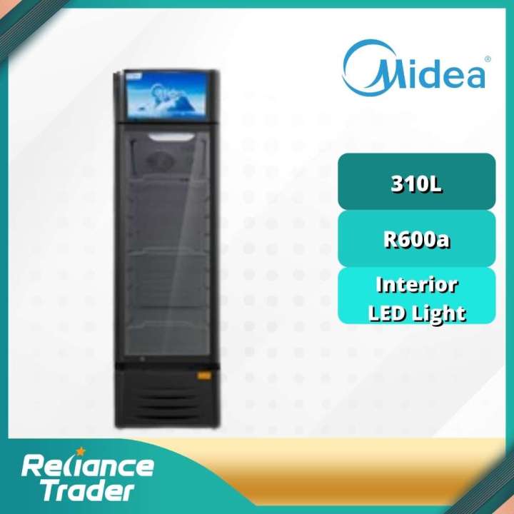 midea-310l-showcase-chiller-refridgerator-msc-316be-mdrz432fgg30-lazada