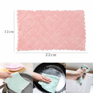 Kain Telapak Meja / Taplak Meja Serat Dua Lapis / Kain Lap Dapur Serbaguna / 5pcs