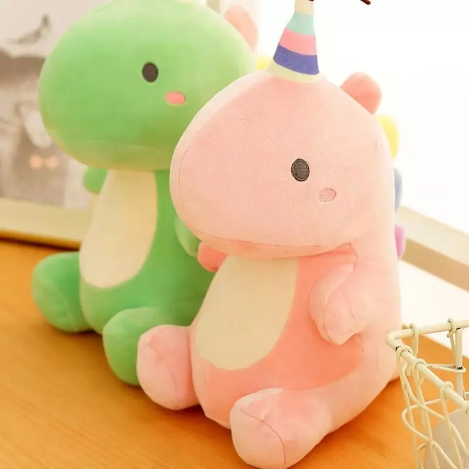 Stuffed Animal Plush, Cute Dinosaur Soft Gift Plushies Toys for