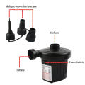 Electric Air Pump Quick Inflation and Deflation for Pools, Air Bed, and Other Inflatables. 