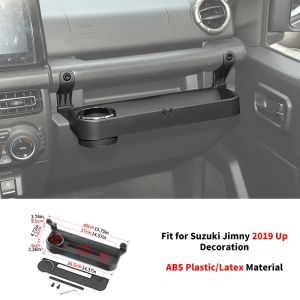 OnlyF U Car Passenger Handle Storage Organizer Expanded Tray fit for Suzuki Jimny 2019 2020 2021 Up Interior Accessories X2Z8B
