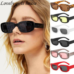 【♡Lovely girls house♡】New European and American Trend Fashion Sunglasses Retro Small Square Sunglasses for Men Women