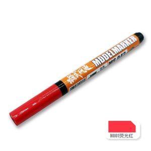 MSWZ Fluorescent Coloring Markers Erase Pen for Painting Model Making Hobby DIY Tools Accessory MS042 0.7mm Water Base Fluorescent Marker Pen