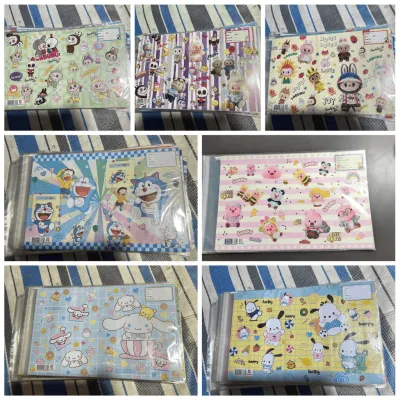 Bìa bao vở 15.5 x 20.5cm giấy bao tập tiện lợi bìa bao tập (màu ngẫu nhiên)