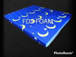 Kasur busa super untuk 3 orang  uk 180x140x10  cover Kain katun polymicro