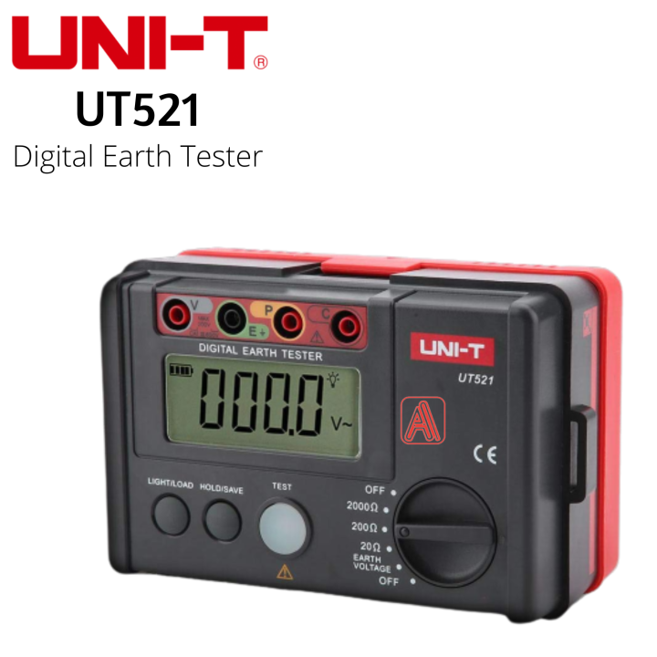 UNIT UT521 Digital Earth Tester (Earth Resistance 02000Ω) Lazada