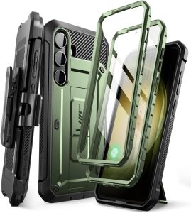 SUPCASE for Galaxy S24 Plus Case with Built-in Screen Protector Ruddy