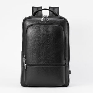 PARSONKER 6738 Tas Ransel Laptop Kantor Kulit Sapi Premium 15.6 Inch