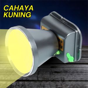 SENTER KEPALA 200 WATT TAHAN 30 JAM BABON BB-909 BATERAI CAS 9.900mAh CAHAYA PUTIH & KUNING / Headlamp Led Cas / Lampu Kepala / Lampu Senter Kepala / Senter 200 Watt | TC