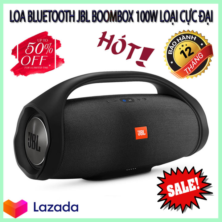 LOA BT JBL BOOMBOX 100W LOẠI CỰC ĐẠI -Chống Nước Đạt Chuẩn IPX7 -Âm ...