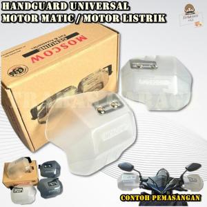 HANDGUARD VARIO BEAT STREET DELUXE FILANO SCOOPY SYLO GENIO SEPEDA LISTRIK HANGUARD MATIC UNIVERSAL