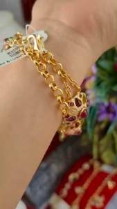 💥สร้อยข้อมือพลอย พลอยแท้นพเก้ารัตนชาติ เครื่องประดับเสริมราศี อัญมณีของแท้ สินค้ามีใบรับประกันดูแลตลอดอายุการใช้งาน AUFU STORE